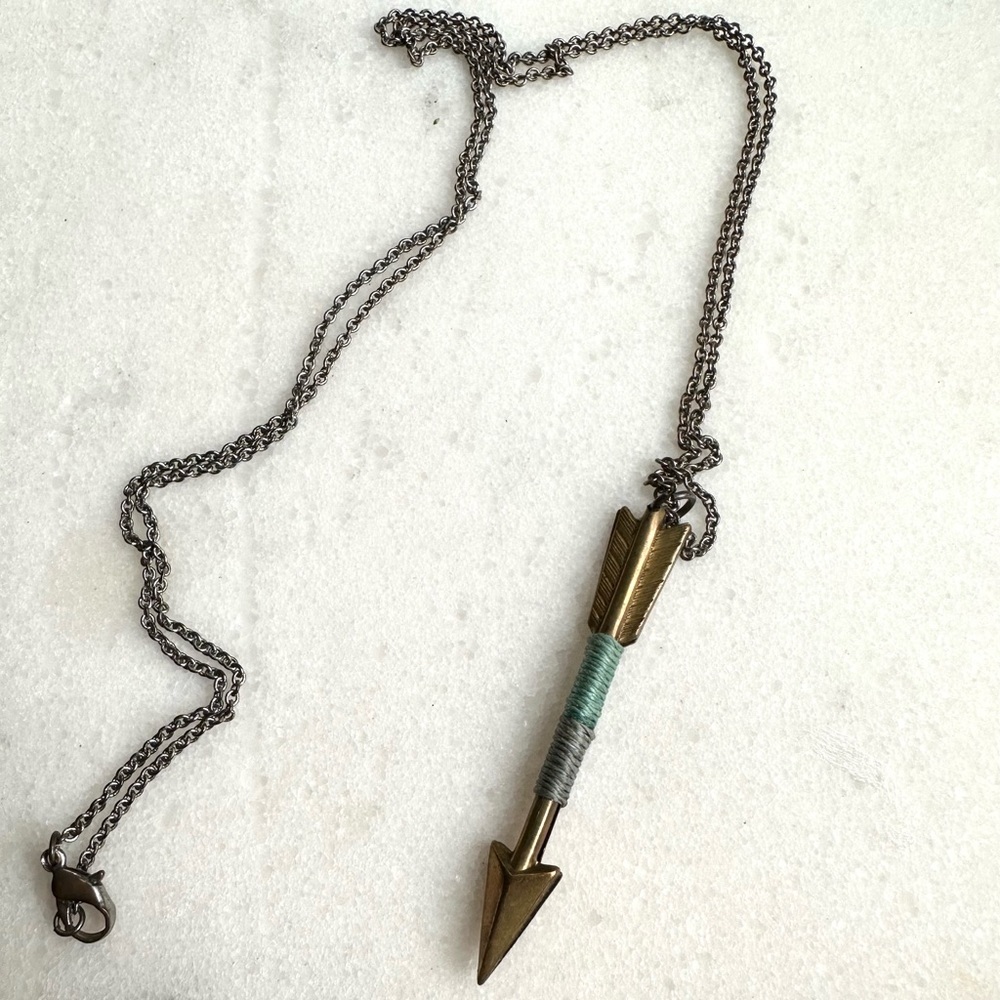 Tribal Arrow Necklace